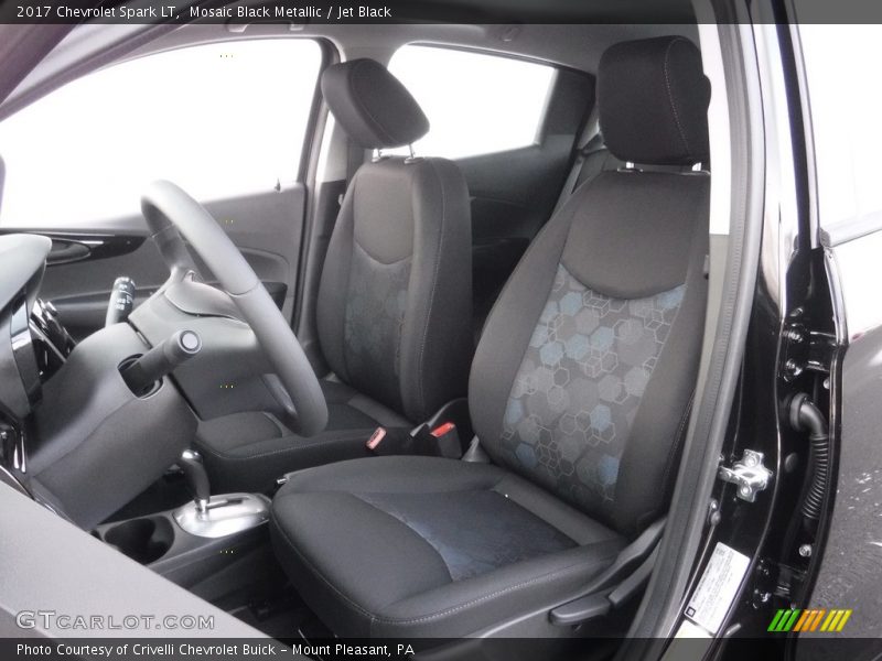 Mosaic Black Metallic / Jet Black 2017 Chevrolet Spark LT