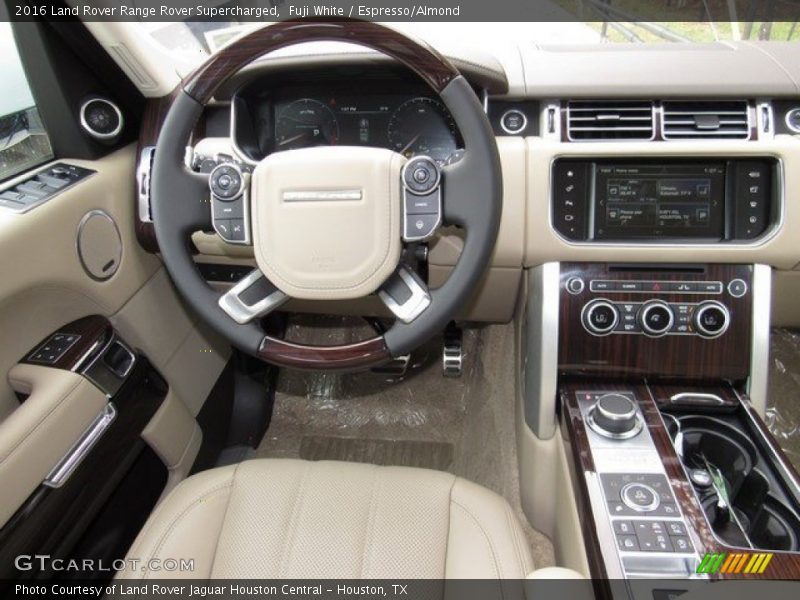 Fuji White / Espresso/Almond 2016 Land Rover Range Rover Supercharged