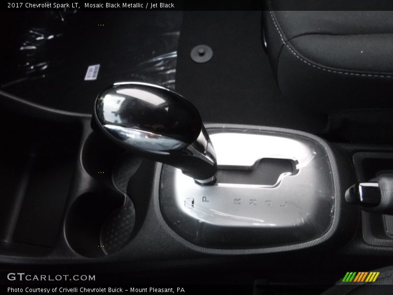 Mosaic Black Metallic / Jet Black 2017 Chevrolet Spark LT