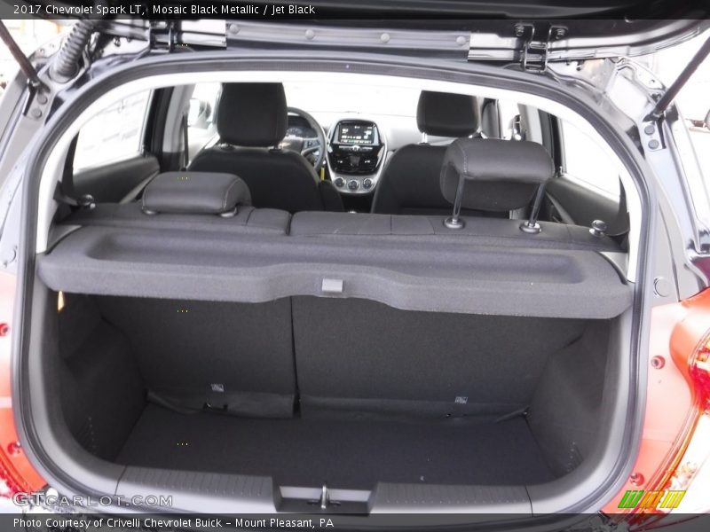 Mosaic Black Metallic / Jet Black 2017 Chevrolet Spark LT