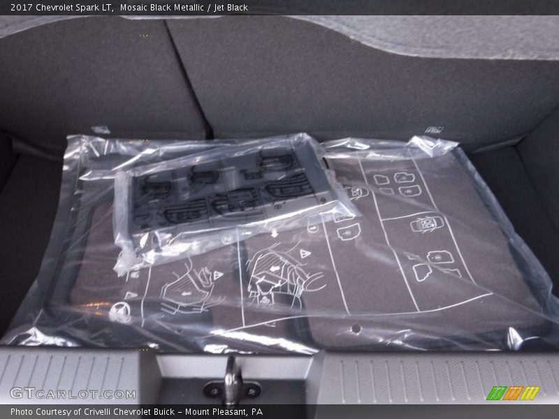 Mosaic Black Metallic / Jet Black 2017 Chevrolet Spark LT