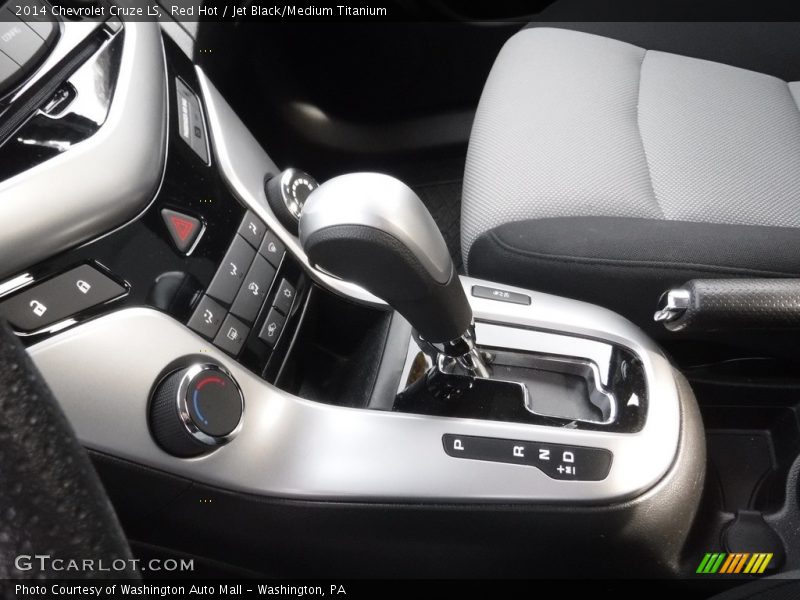 Red Hot / Jet Black/Medium Titanium 2014 Chevrolet Cruze LS