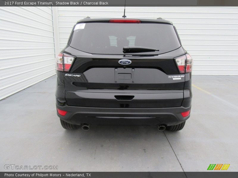 Shadow Black / Charcoal Black 2017 Ford Escape Titanium