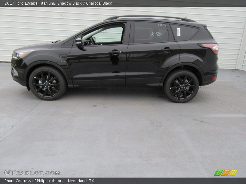 Shadow Black / Charcoal Black 2017 Ford Escape Titanium