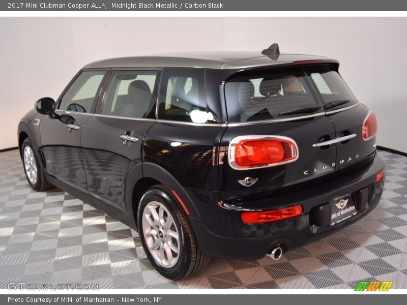 Midnight Black Metallic / Carbon Black 2017 Mini Clubman Cooper ALL4
