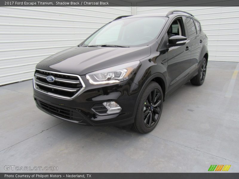 Shadow Black / Charcoal Black 2017 Ford Escape Titanium