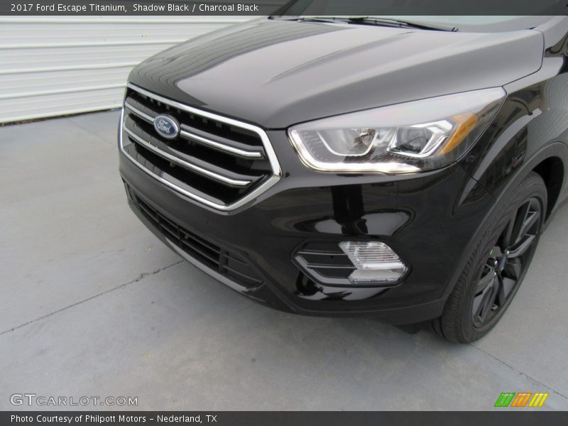 Shadow Black / Charcoal Black 2017 Ford Escape Titanium