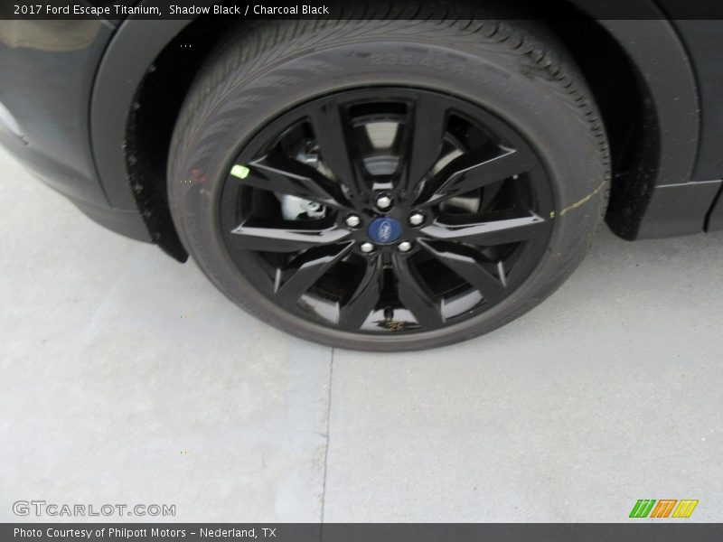 Shadow Black / Charcoal Black 2017 Ford Escape Titanium