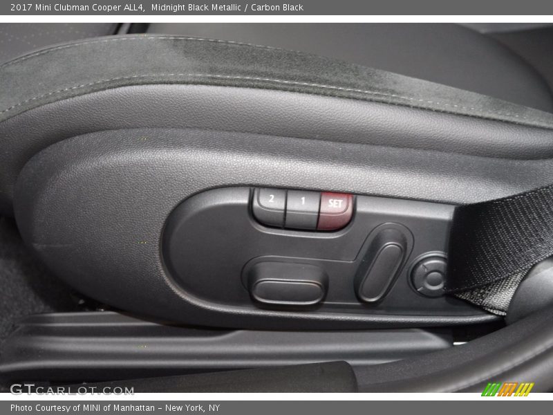 Midnight Black Metallic / Carbon Black 2017 Mini Clubman Cooper ALL4