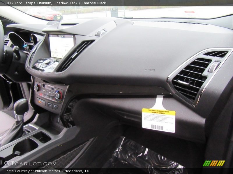Shadow Black / Charcoal Black 2017 Ford Escape Titanium