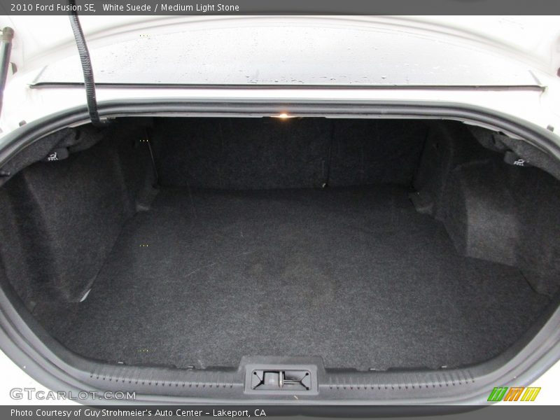 White Suede / Medium Light Stone 2010 Ford Fusion SE