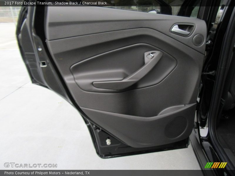Shadow Black / Charcoal Black 2017 Ford Escape Titanium