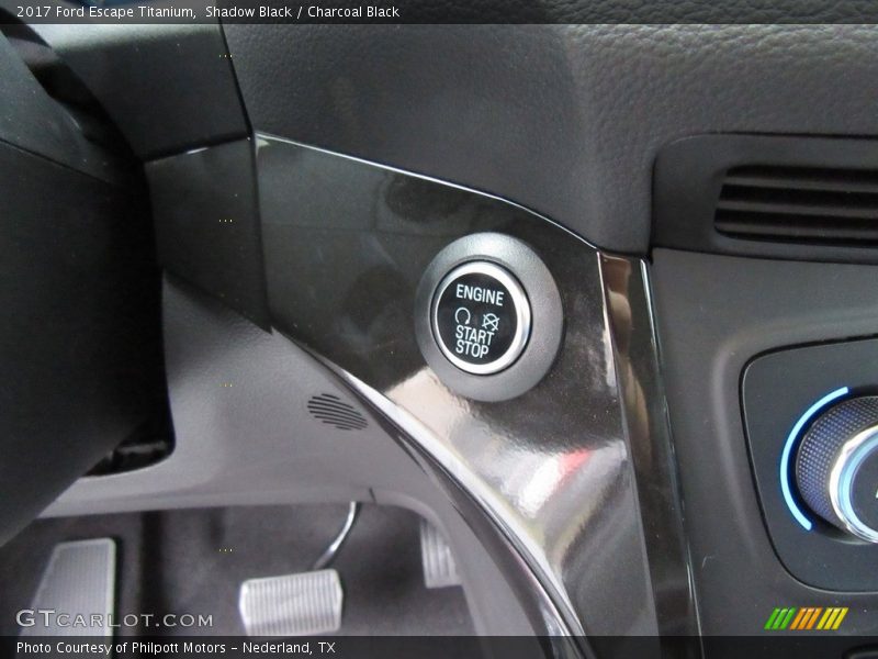 Controls of 2017 Escape Titanium