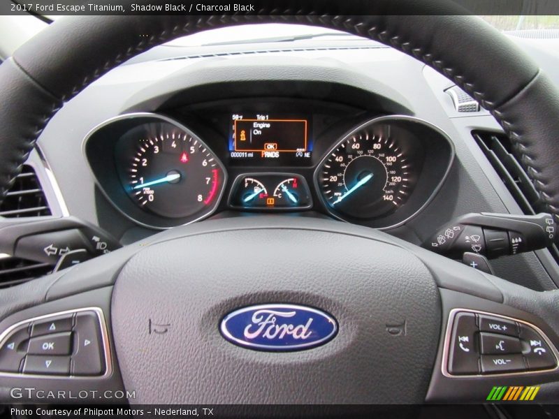 Controls of 2017 Escape Titanium