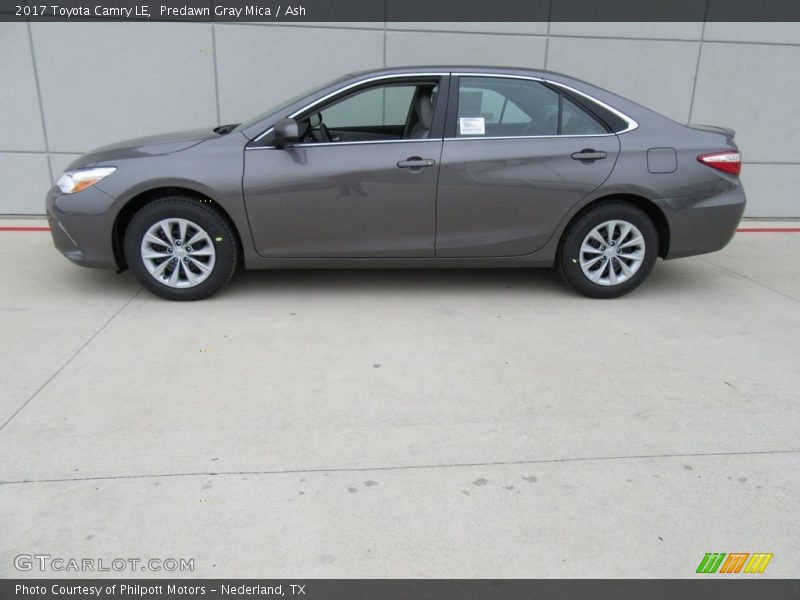 Predawn Gray Mica / Ash 2017 Toyota Camry LE