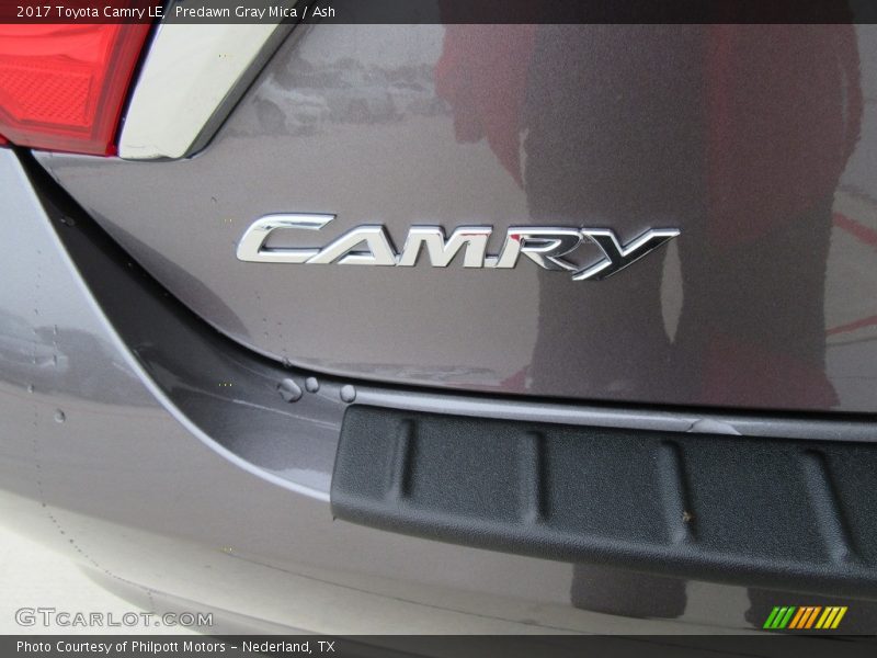 Predawn Gray Mica / Ash 2017 Toyota Camry LE