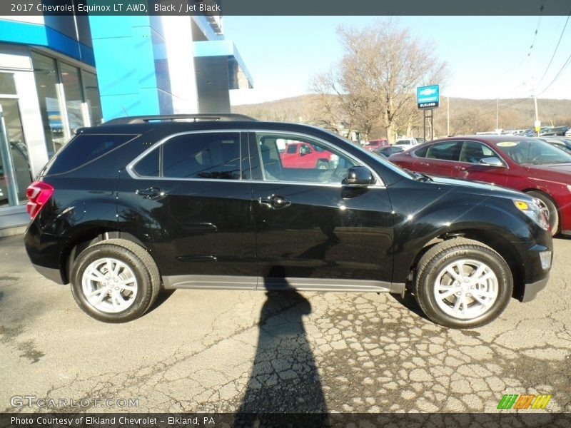 Black / Jet Black 2017 Chevrolet Equinox LT AWD