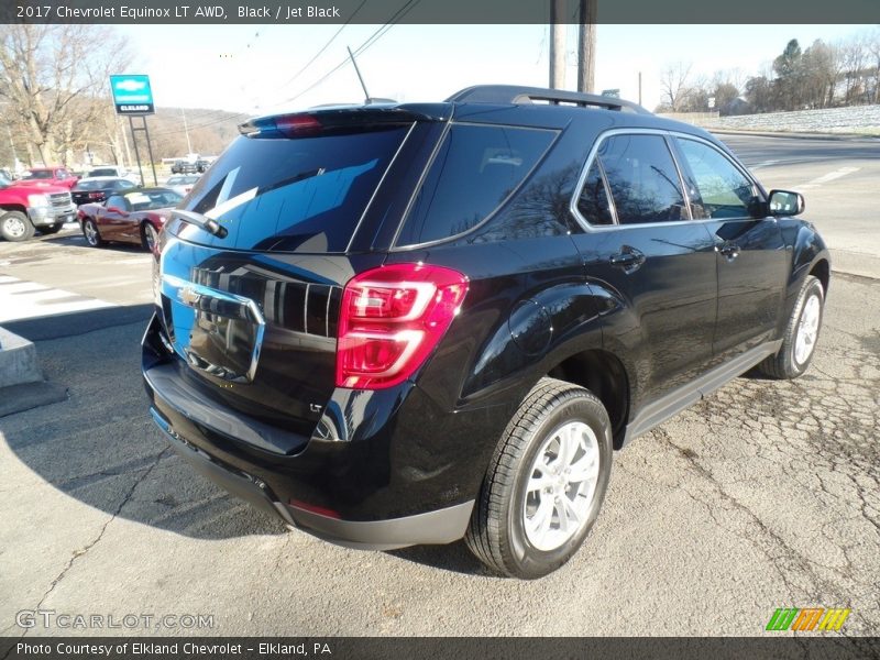 Black / Jet Black 2017 Chevrolet Equinox LT AWD