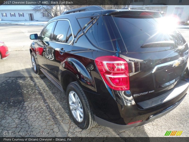 Black / Jet Black 2017 Chevrolet Equinox LT AWD