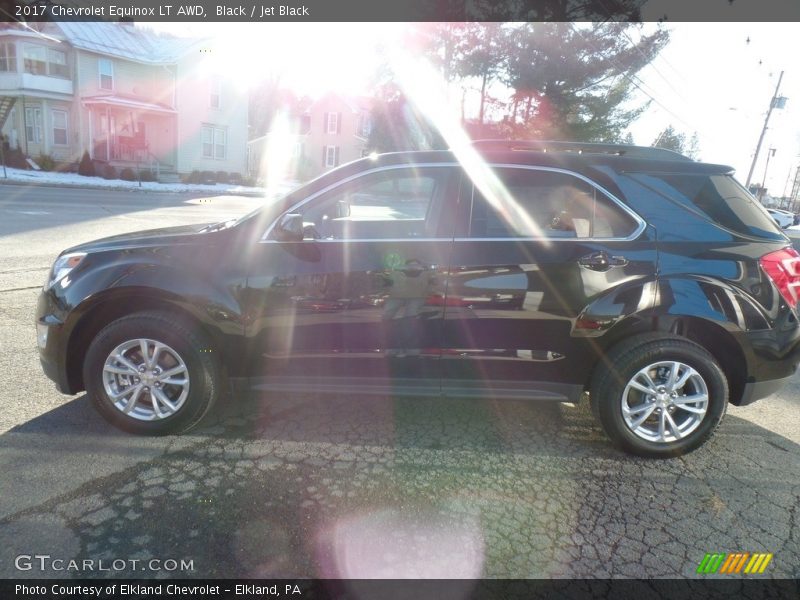 Black / Jet Black 2017 Chevrolet Equinox LT AWD