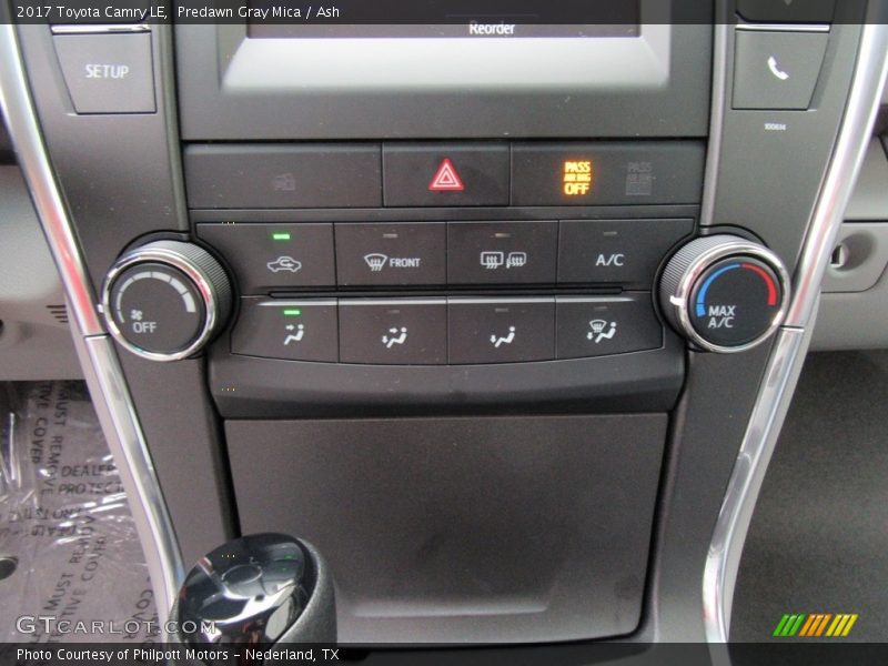 Predawn Gray Mica / Ash 2017 Toyota Camry LE