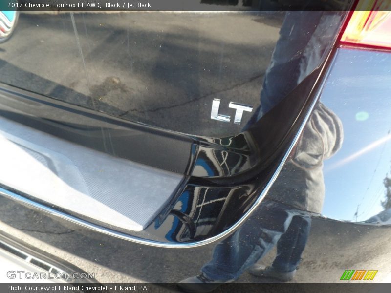 Black / Jet Black 2017 Chevrolet Equinox LT AWD