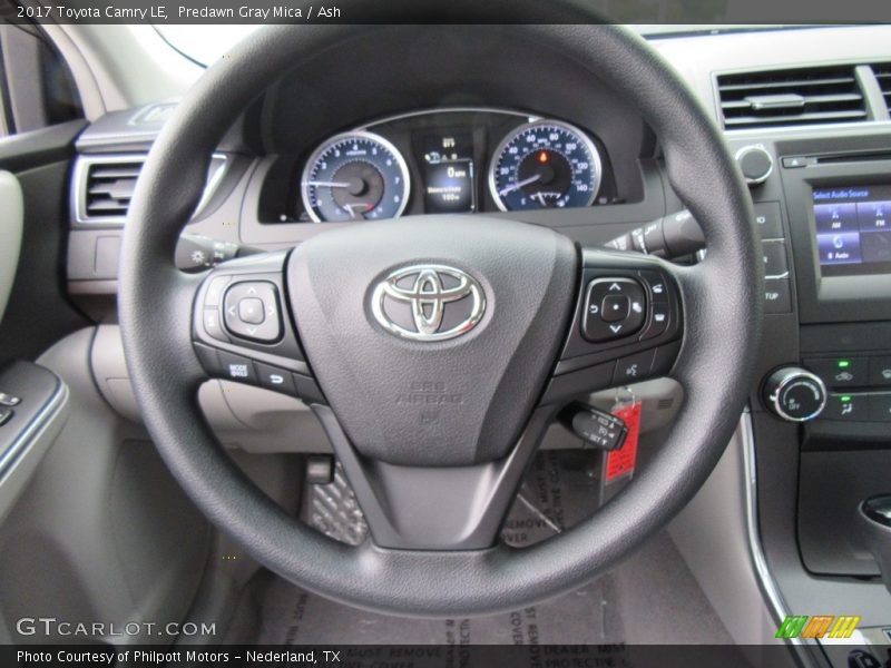 Predawn Gray Mica / Ash 2017 Toyota Camry LE