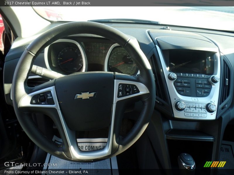 Black / Jet Black 2017 Chevrolet Equinox LT AWD