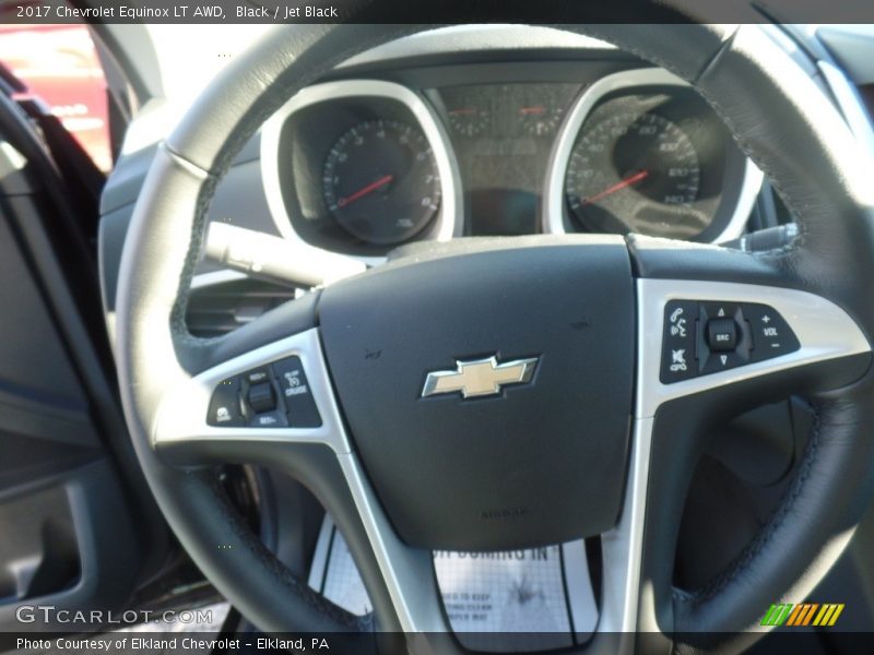 Black / Jet Black 2017 Chevrolet Equinox LT AWD