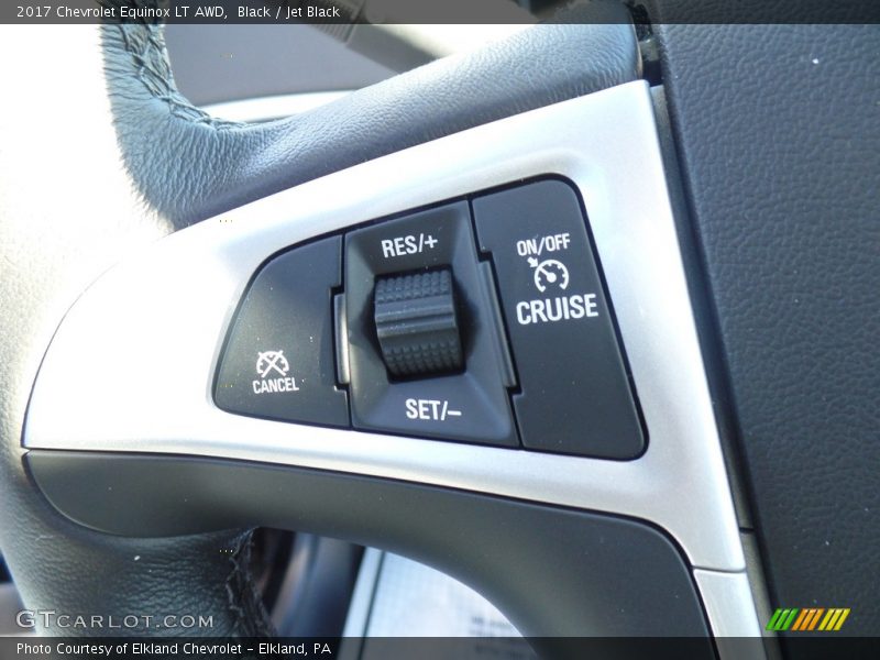 Black / Jet Black 2017 Chevrolet Equinox LT AWD