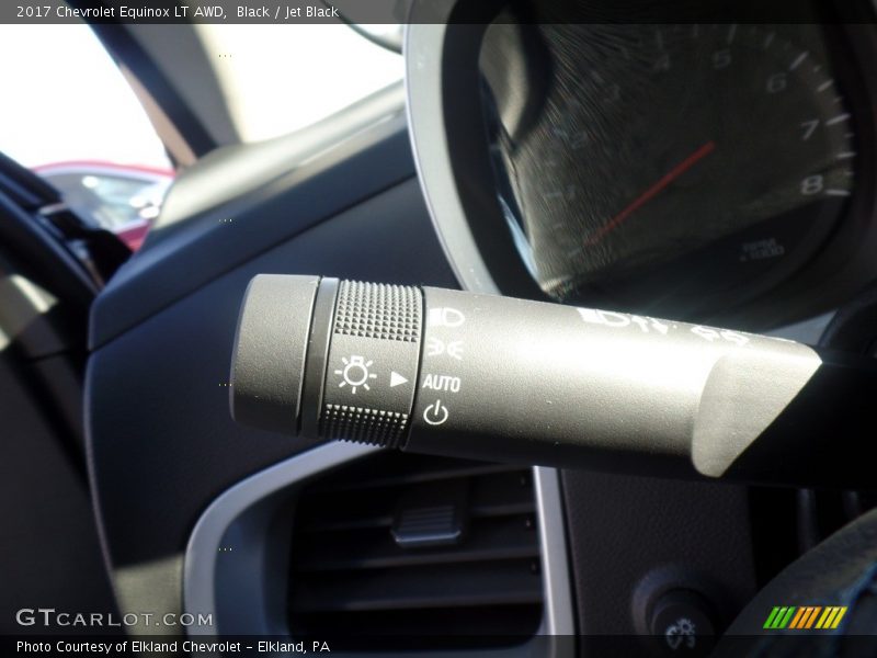 Black / Jet Black 2017 Chevrolet Equinox LT AWD