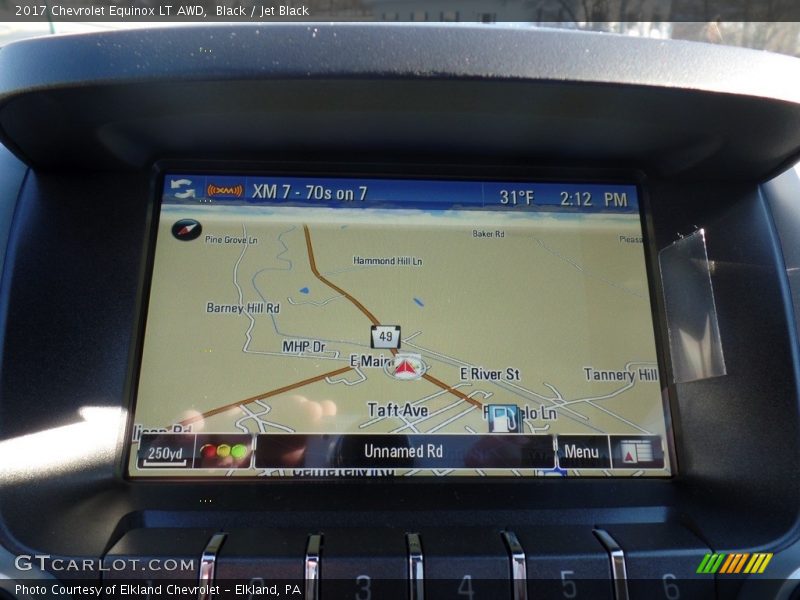 Black / Jet Black 2017 Chevrolet Equinox LT AWD