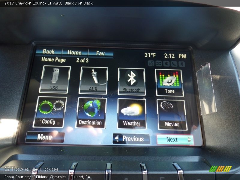 Black / Jet Black 2017 Chevrolet Equinox LT AWD