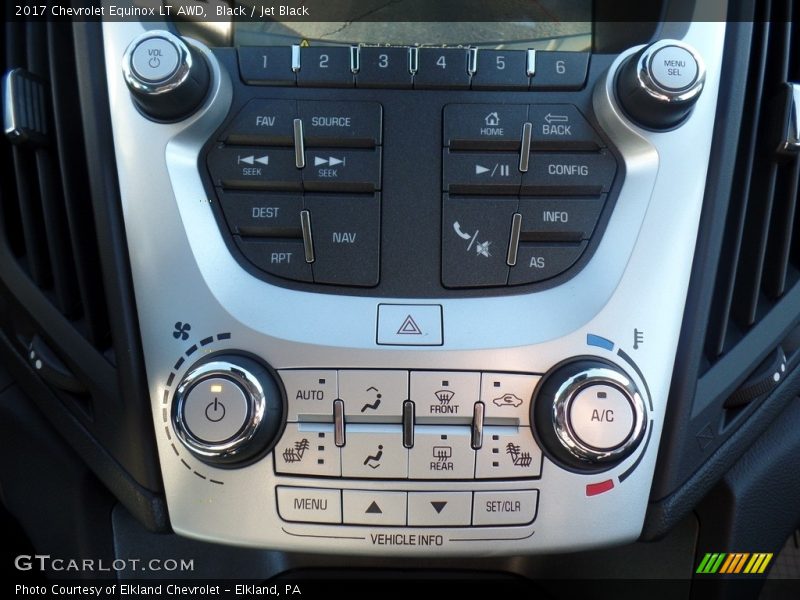 Black / Jet Black 2017 Chevrolet Equinox LT AWD