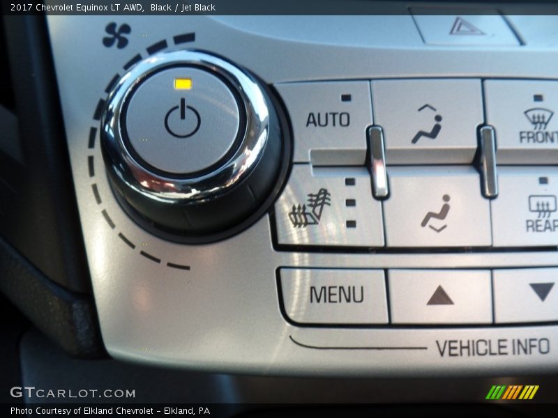 Black / Jet Black 2017 Chevrolet Equinox LT AWD