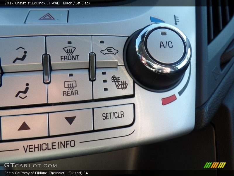 Black / Jet Black 2017 Chevrolet Equinox LT AWD