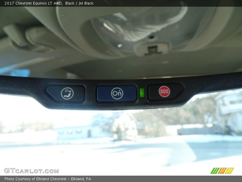 Black / Jet Black 2017 Chevrolet Equinox LT AWD