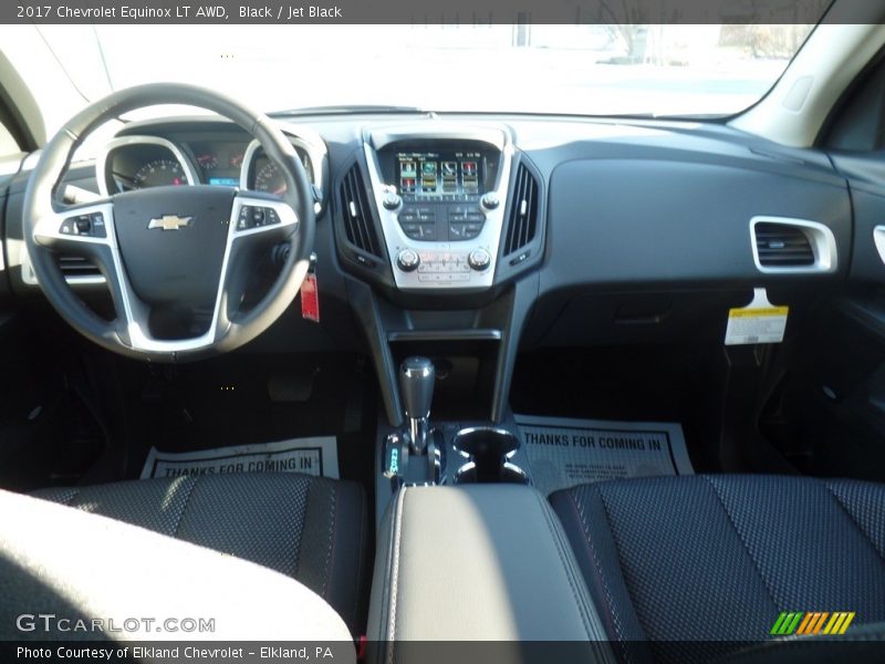 Black / Jet Black 2017 Chevrolet Equinox LT AWD