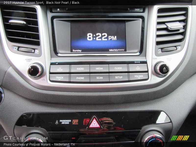 Black Noir Pearl / Black 2017 Hyundai Tucson Sport