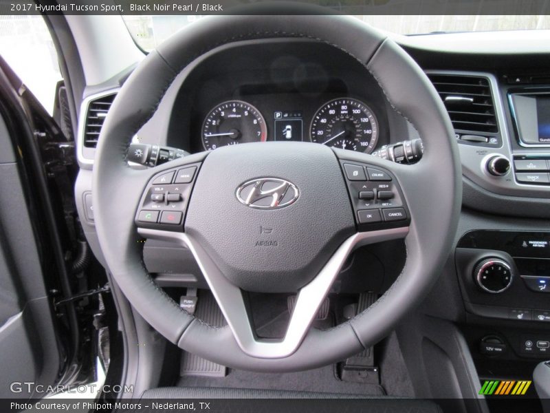  2017 Tucson Sport Steering Wheel