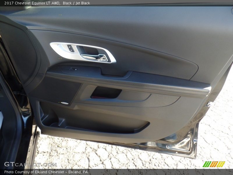 Black / Jet Black 2017 Chevrolet Equinox LT AWD