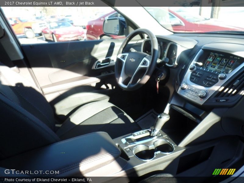 Black / Jet Black 2017 Chevrolet Equinox LT AWD