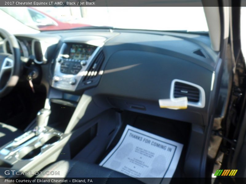 Black / Jet Black 2017 Chevrolet Equinox LT AWD