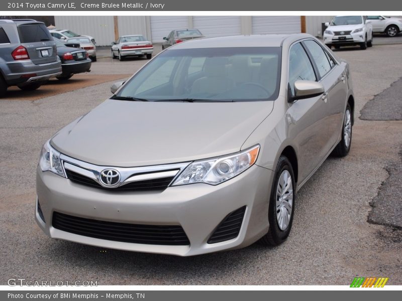 Creme Brulee Metallic / Ivory 2014 Toyota Camry LE