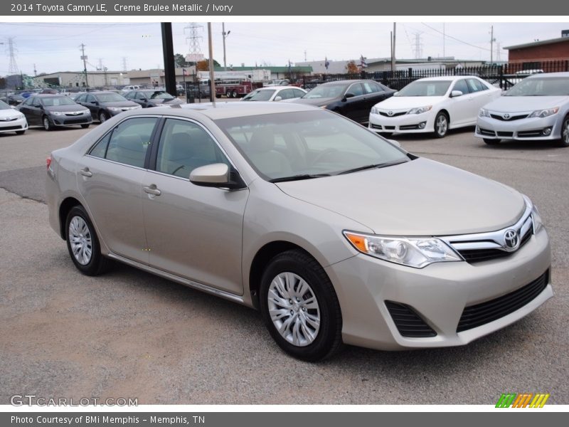 Creme Brulee Metallic / Ivory 2014 Toyota Camry LE