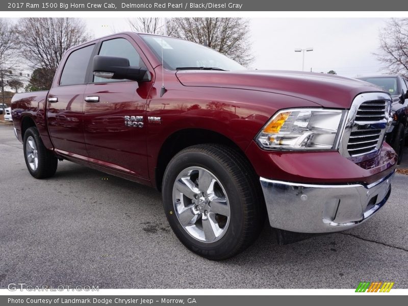 Front 3/4 View of 2017 1500 Big Horn Crew Cab