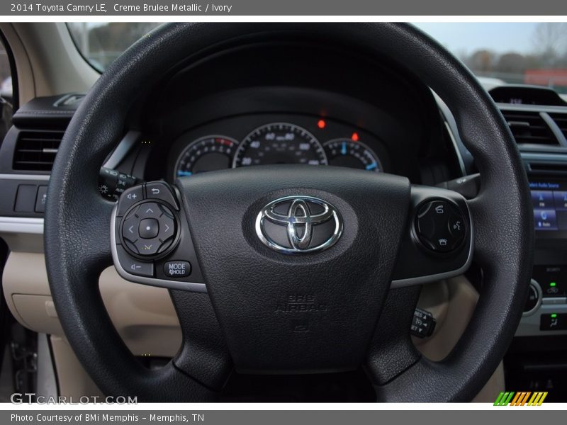 Creme Brulee Metallic / Ivory 2014 Toyota Camry LE