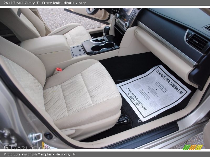 Creme Brulee Metallic / Ivory 2014 Toyota Camry LE