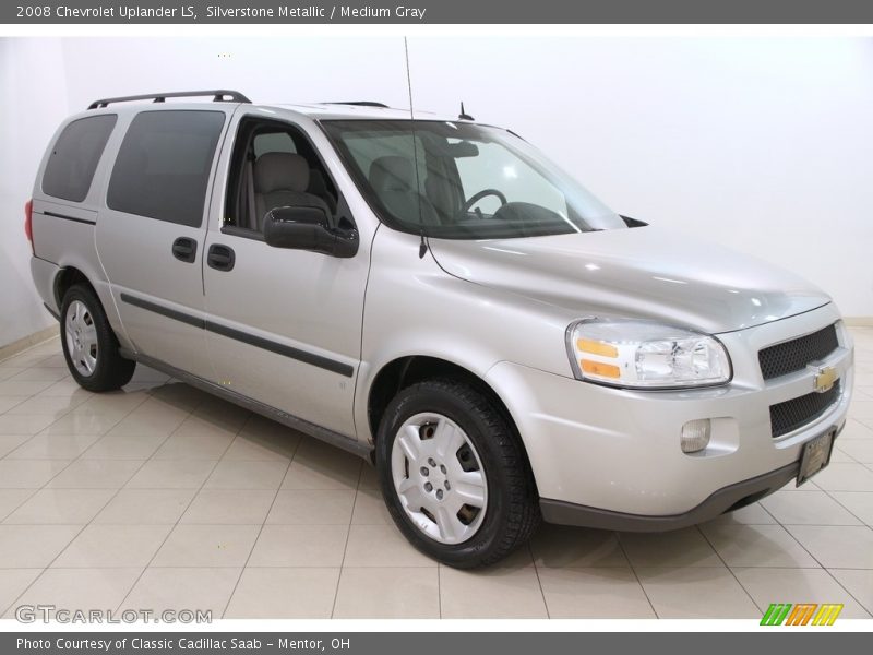 Silverstone Metallic / Medium Gray 2008 Chevrolet Uplander LS