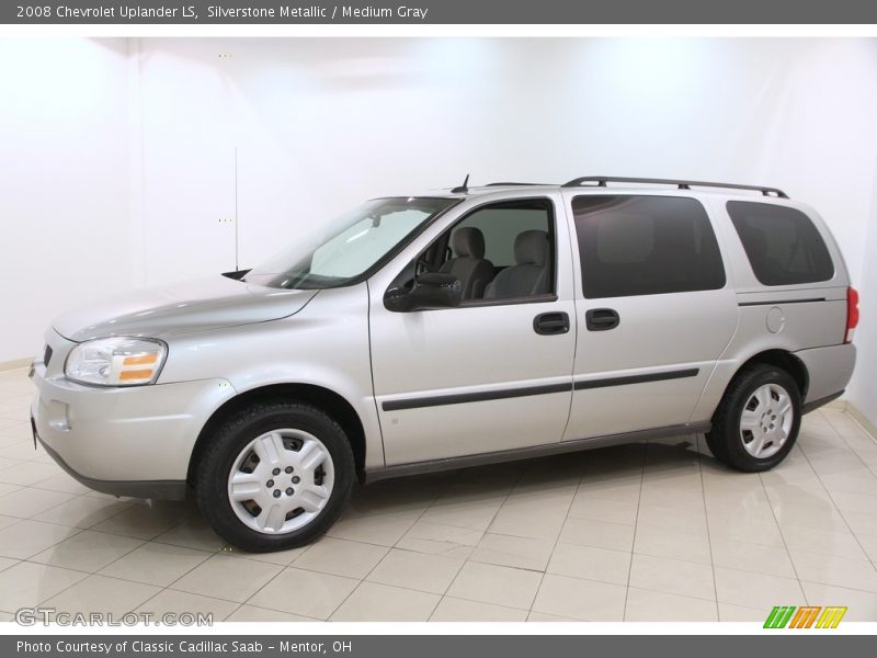 Silverstone Metallic / Medium Gray 2008 Chevrolet Uplander LS